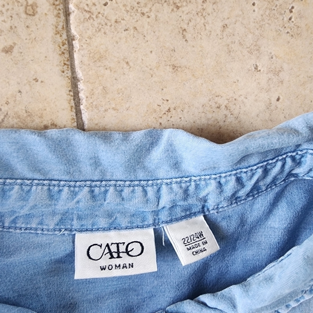Cato chambray shirt - Picture 3 of 4